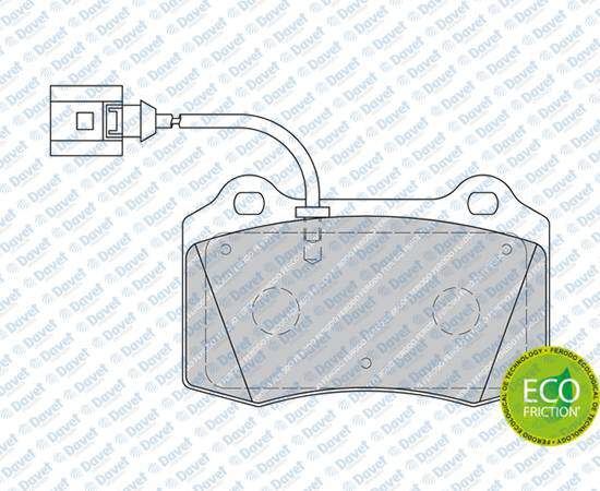 VALEO 670859 On Fren Balatasi Seat Leon 1.8 02-06 Toledo 1.8 02-06